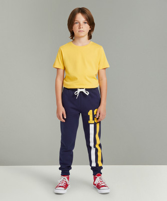 Billion Track Pant For Boys(Blue, Pack of 1)