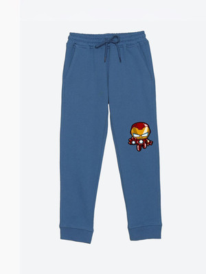 WYM TREND Track Pant For Boys(Blue, Pack of 1)