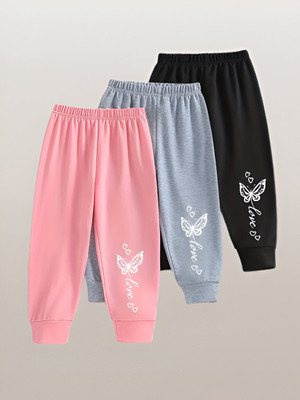 SRGARMENTS Track Pant For Baby Boys & Baby Girls(Multicolor, Pack of 3)