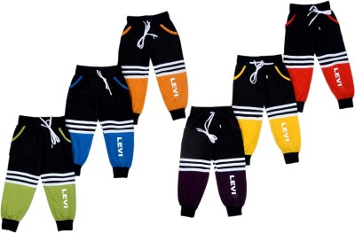 alphonso Track Pant For Boys(Multicolor, Pack of 6)