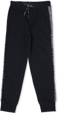 Pepe Jeans Track Pant For Boys(Dark Blue, Pack of 1)
