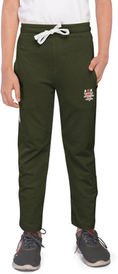 Stgandzoe Track Pant For Boys(Green, Pack of 1)