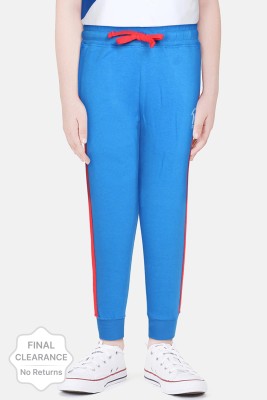 Miss & Chief Track Pant For Boys(Blue, Pack of 1)