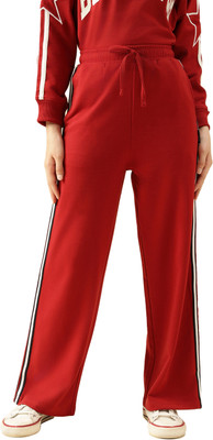 li'l tomatoes Track Pant For Girls(Red, Pack of 1)