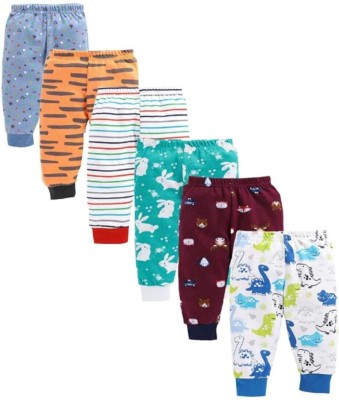 King Born Track Pant For Baby Boys & Baby Girls(Multicolor, Pack of 6)