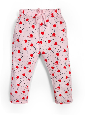 CERABI Track Pant For Girls(Pink, Pack of 1)