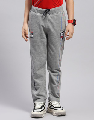 MONTE CARLO Track Pant For Boys(Grey, Pack of 1)