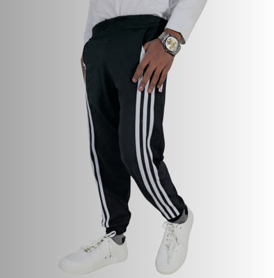 LILBITS Track Pant For Boys(Black, Pack of 1)