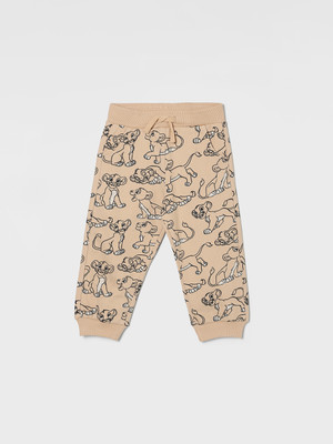 Juniors by Lifestyle Track Pant For Boys(Beige, Pack of 1)