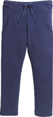 nino bambino Track Pant For Baby Boys & Baby Girls(Dark Blue, Pack of 1)