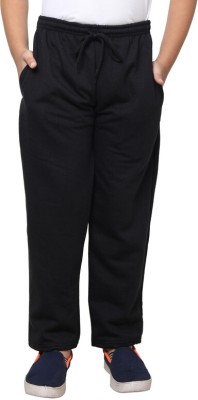 KAVYA Track Pant For Boys(Black, Pack of 1)