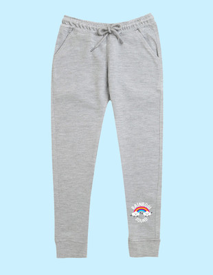 Nusyl Track Pant For Boys & Girls(Grey, Pack of 1)