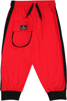 Classy N Casualz Track Pant For Boys & Girls(Red, Pack of 1)