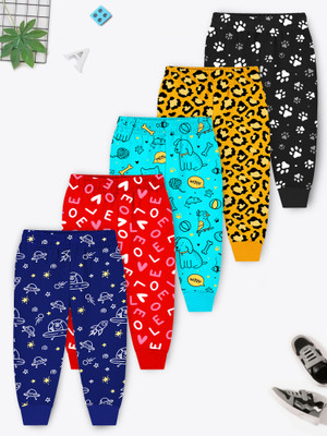 Trampoline Track Pant For Boys & Girls(Multicolor, Pack of 5)