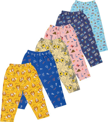 happiee bears Track Pant For Baby Boys(Multicolor, Pack of 6)