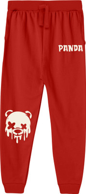 INNEB Track Pant For Boys(Red, Pack of 2)