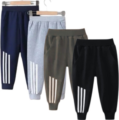 Prathakshana Track Pant For Boys(Multicolor, Pack of 4)