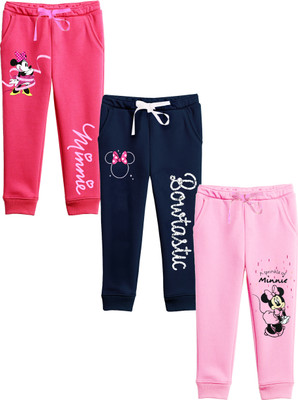DISNEY BY MISS & CHIEF Track Pant For Girls(Multicolor, Pack of 3)