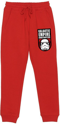 WEAR YOUR MIND Track Pant For Boys & Girls(Red, Pack of 1)