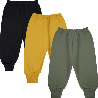 clapkids Track Pant For Baby Boys & Baby Girls(Multicolor, Pack of 3)