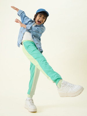 The Souled Store Track Pant For Boys(Multicolor, Pack of 1)