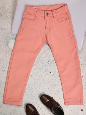 V-MART Slim Girls Pink Jeans