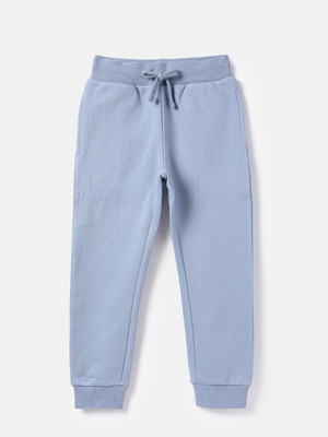 United Colors of Benetton Track Pant For Boys(Blue, Pack of 1)