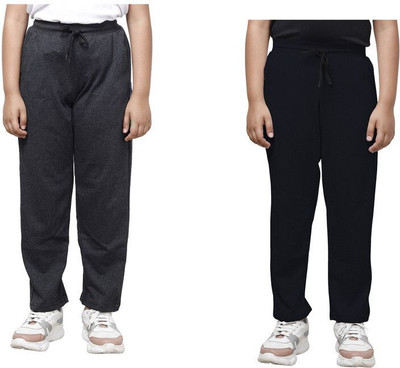 KAYU Track Pant For Boys(Black, Pack of 2)