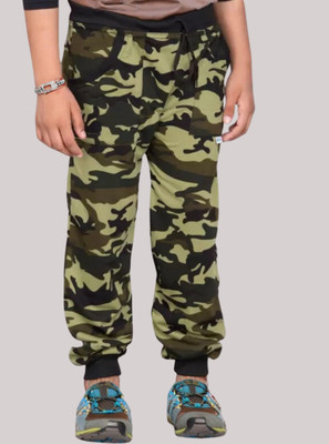 LILBITS Track Pant For Boys(Green, Pack of 1)