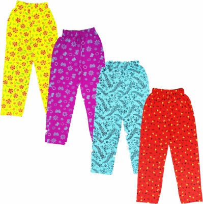 crazyon Track Pant For Girls(Multicolor, Pack of 4)