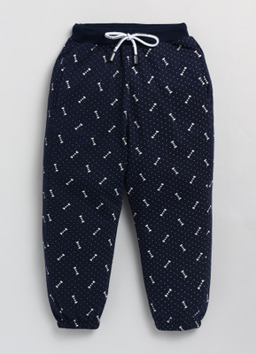 CUTOPIES Track Pant For Boys(Blue, Pack of 1)