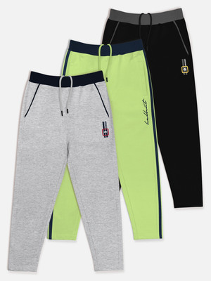 Hellcat Track Pant For Baby Boys(Black, Pack of 3)