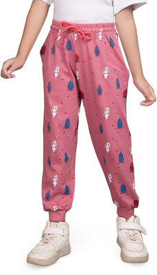 Little Funky Track Pant For Girls(Pink, Pack of 1)