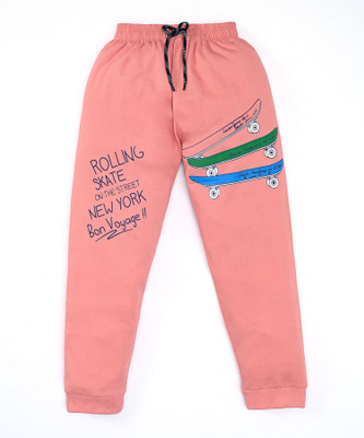 Wonder Klothes Track Pant For Boys & Girls(Pink, Pack of 1)
