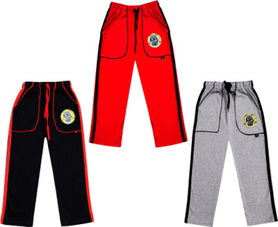 Indstar Track Pant For Boys & Girls(Multicolor, Pack of 3)