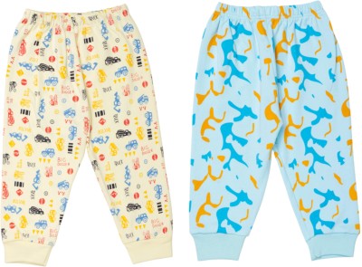 Totkart Track Pant For Baby Boys & Baby Girls(Multicolor, Pack of 2)