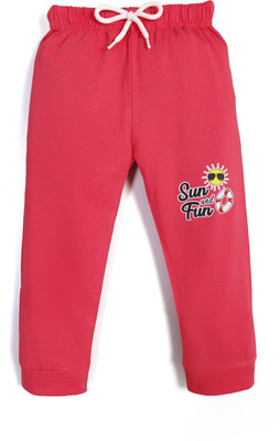 CERABI Track Pant For Girls(Pink, Pack of 1)