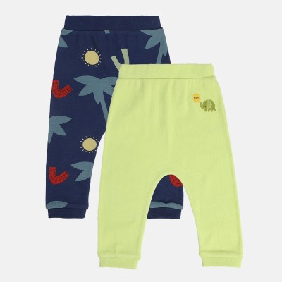 MINI KLUB Track Pant For Baby Boys(Multicolor, Pack of 2)