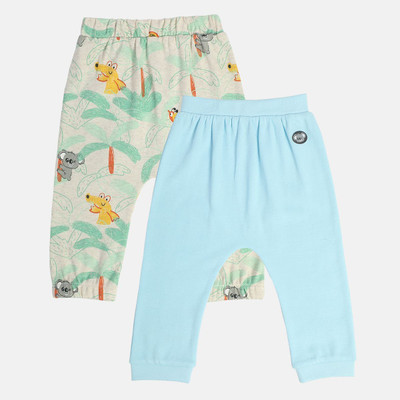 MINI KLUB Track Pant For Baby Boys(Multicolor, Pack of 2)