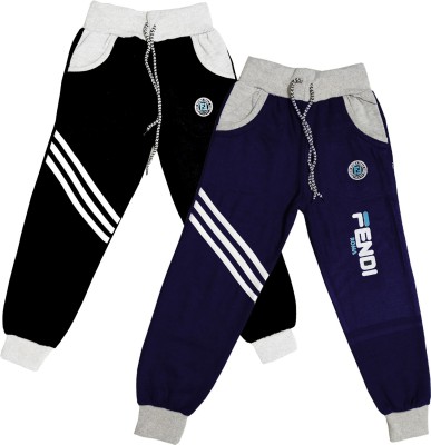 INDICRAFTS Track Pant For Boys(Multicolor, Pack of 2)