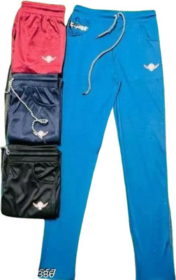 Sajao Creation Track Pant For Boys & Girls(Multicolor, Pack of 3)