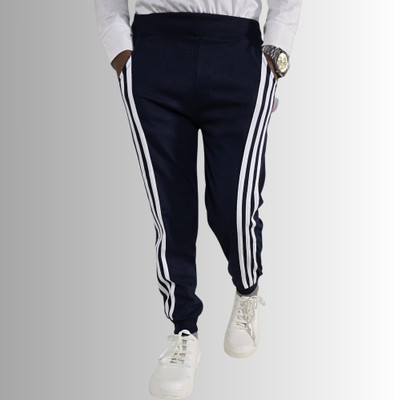 LILBITS Track Pant For Boys(Blue, Pack of 1)