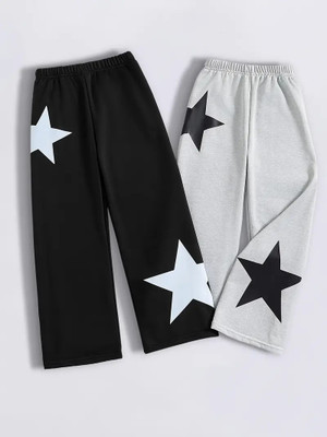 Kaffapparels Track Pant For Girls(Multicolor, Pack of 2)