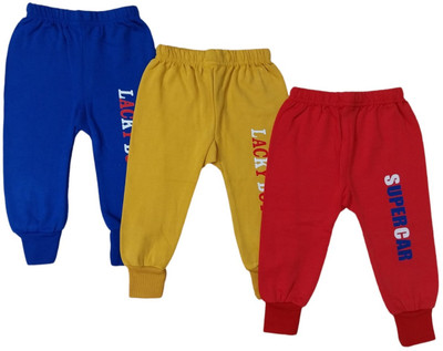 leemony Track Pant For Boys & Girls(Multicolor, Pack of 3)
