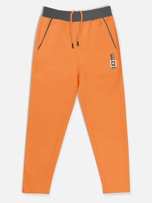 Hellcat Track Pant For Boys(Orange, Pack of 1)