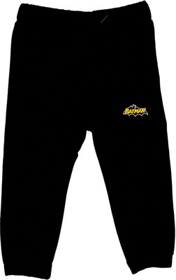 WYM TREND Track Pant For Boys(Black, Pack of 1)