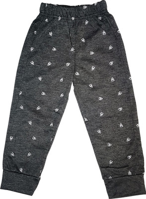 Surfbae Track Pant For Boys(Grey, Pack of 1)