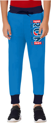 GCYX Track Pant For Baby Boys(Blue, Pack of 1)