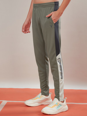 TECHNOSPORT Track Pant For Boys(Green, Pack of 1)