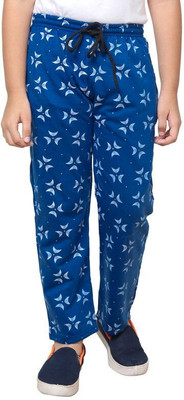 KAYU Track Pant For Boys(Blue, Pack of 1)